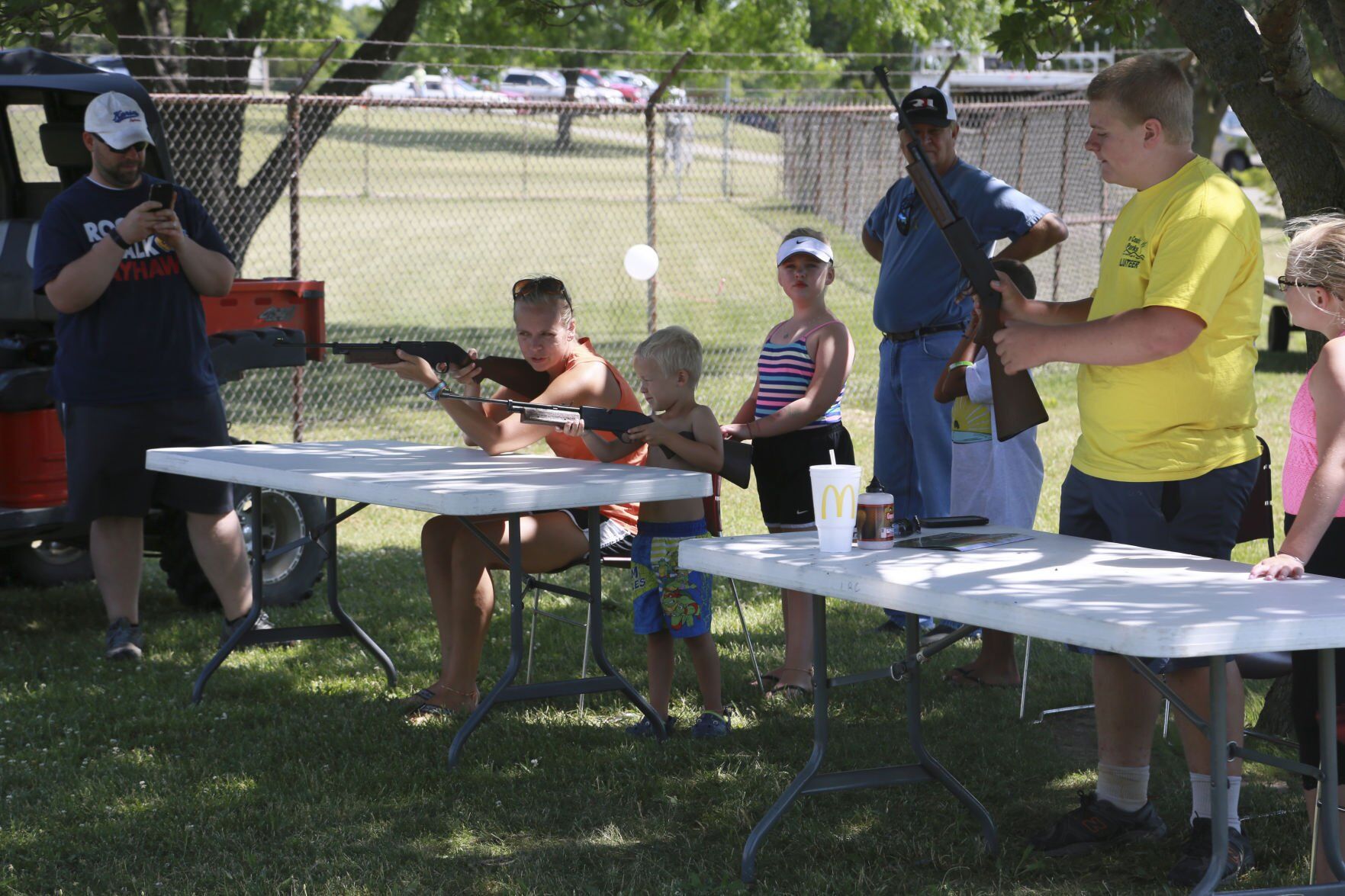 Shooting BB guns